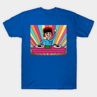 DiscJockey Retro DJ Music Producer T-Shirt